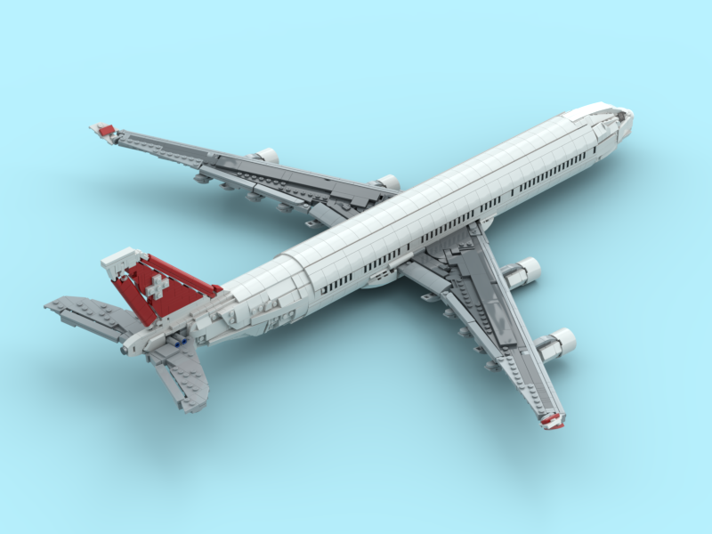 LEGO MOC-242487 Swiss Airbus A340-300 by ryangc_productions ...