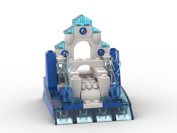 LEGO MOC Ice castle by microbe_jc | Rebrickable - Build with LEGO