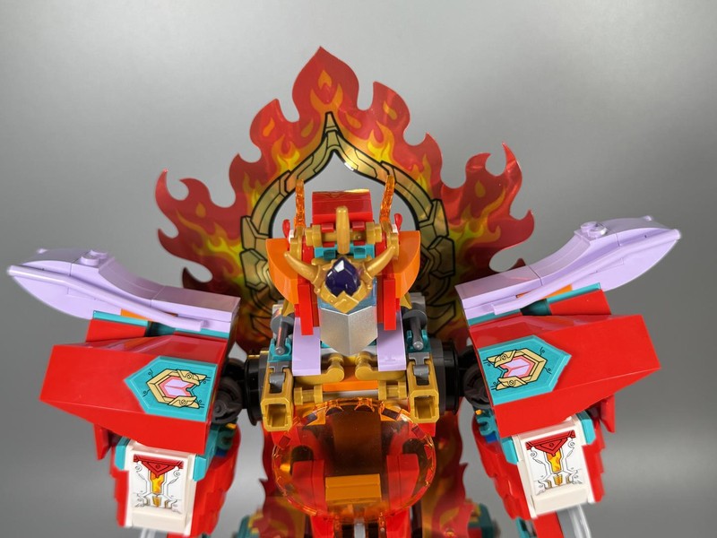 Review: 80057-1 - Nezha's Ring of Fire Mech | Rebrickable - Build
