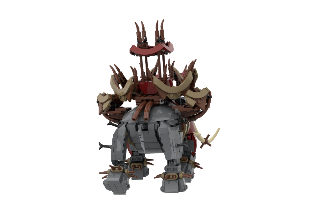 LEGO MOC-259300 Lord of the Rings - Haradrim Mumak - War Oliphaunt by ...