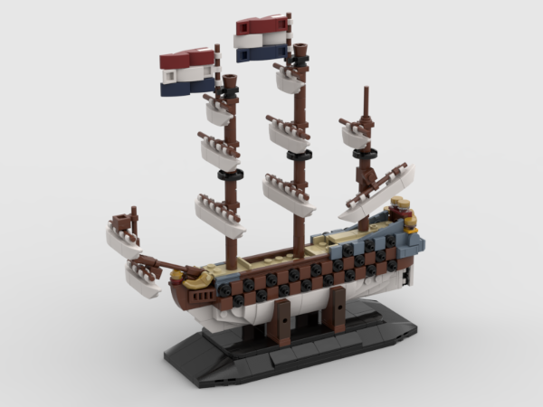 LEGO MOC Model ship of De Zeven Provinciën by Henktor | Rebrickable ...