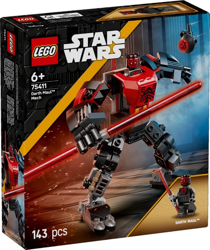 LEGO MOC-235104 Upgraded Version of Darth-Maul's Mech (75411x2 +
