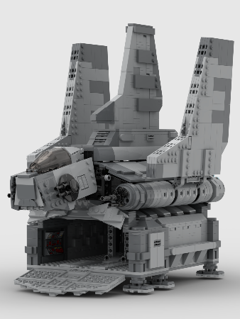 LEGO MOC-169042 RHO-class transport shuttle by LeslieLee | Rebrickable ...