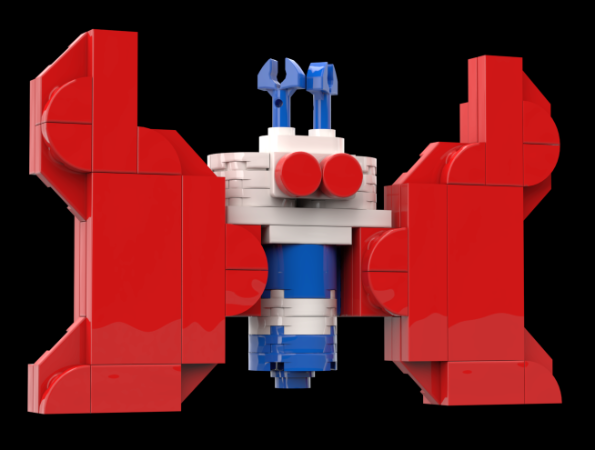 LEGO MOC Galaga Enemies v1 by AntOrman Rebrickable Build with LEGO