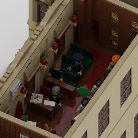 LEGO MOC-209249 Royal Courthouse by Leo G | Rebrickable - Build with LEGO