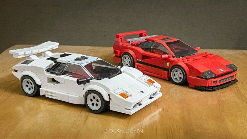 LEGO MOC-143149 Lamborghini Countach LP5000 Quattrovalvole (76908 MOD ...