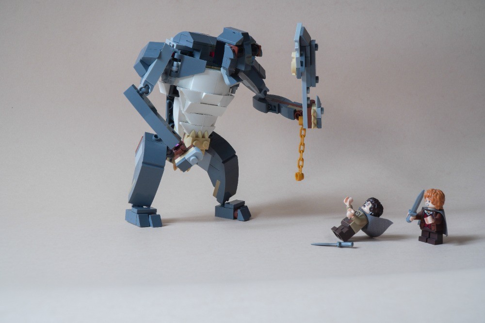 LEGO MOC-257663 Cave Troll LOTR Lord of the Rings 31381 alternative