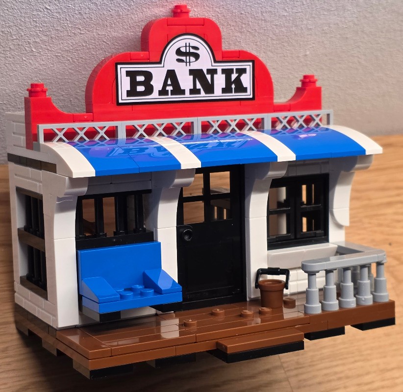 LEGO MOC-213168 Gold City Bank by edwardpulleyn | Rebrickable - Build ...