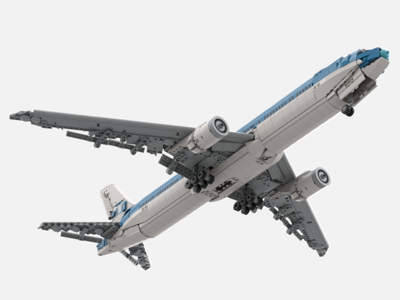 LEGO MOC-227476 KLM 777-300er by ryangc_productions | Rebrickable