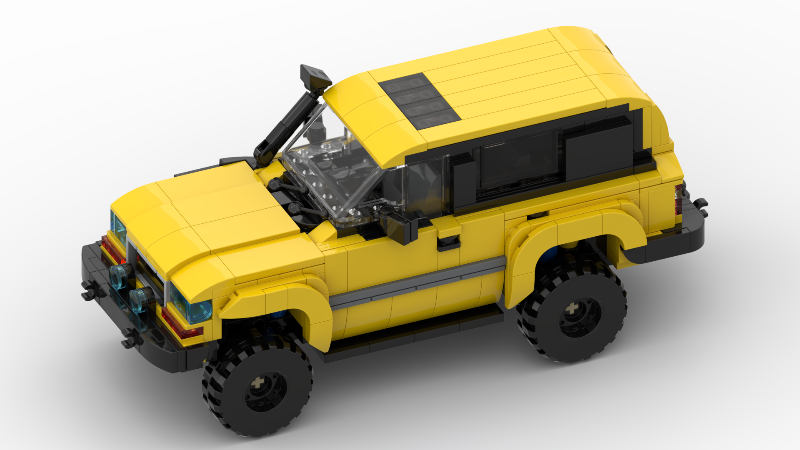 Lego toyota land cruiser 80 hot sale