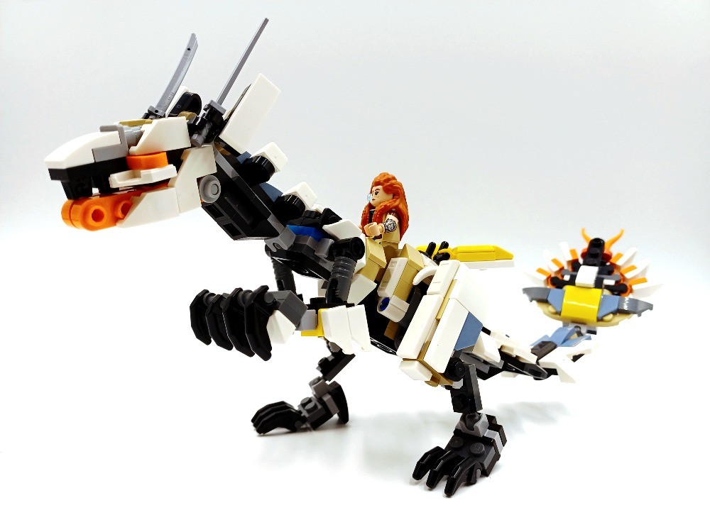 LEGO MOC-243469 Horizon Clawstrider Attack 77037 Alternate by