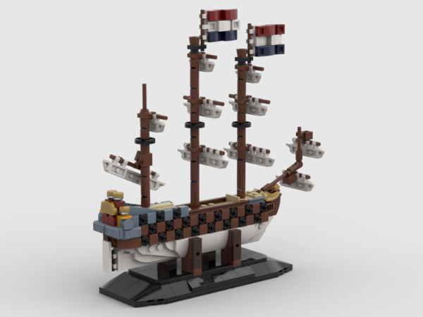 LEGO MOC Model ship of De Zeven Provinciën by Henktor | Rebrickable ...