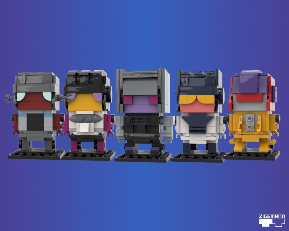 LEGO MOC-165478 Stunticons bundle by ttZIGEMANN | Rebrickable - Build ...
