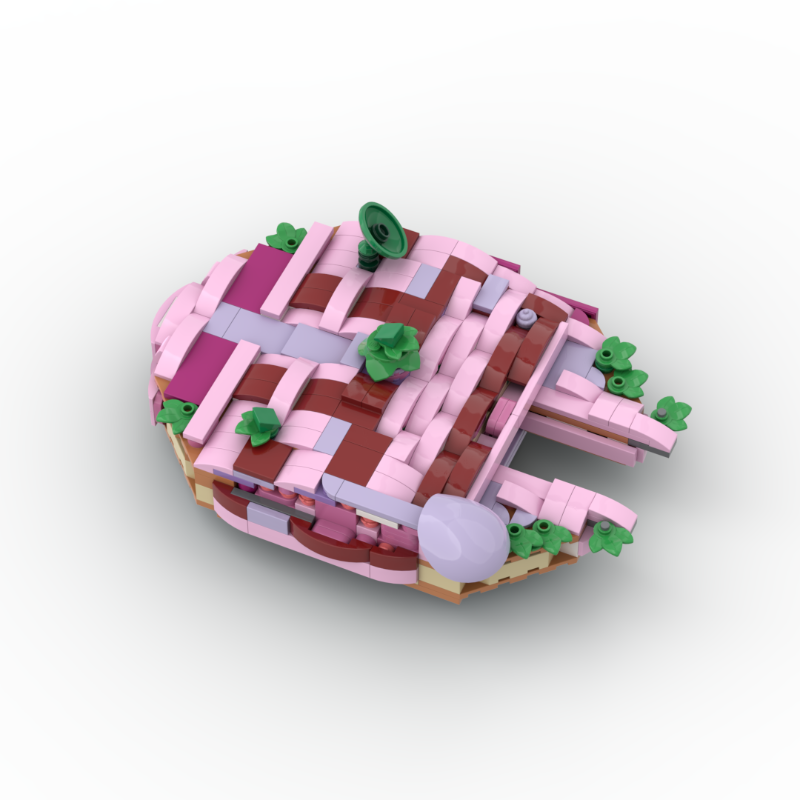 LEGO MOC-237208 Isabela's Flower Falcon - Alternate Build of 43237