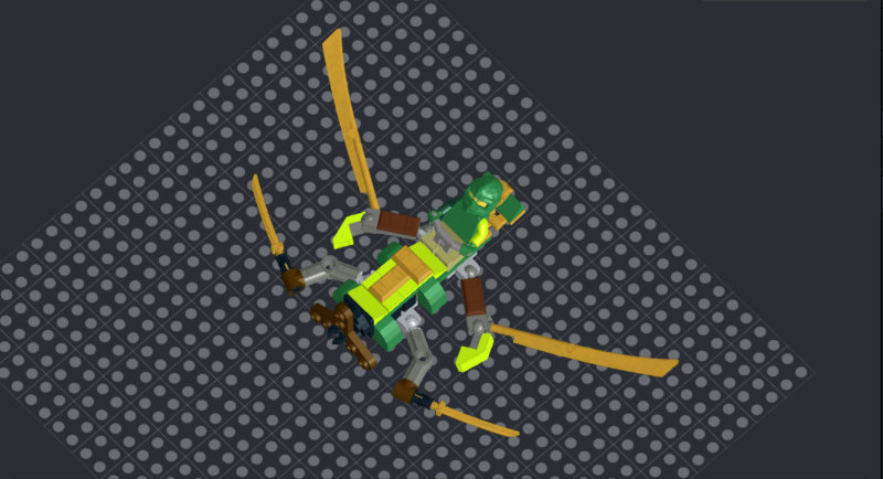 LEGO MOC Lloyd's flying meca insect by clemenbrick | Rebrickable ...