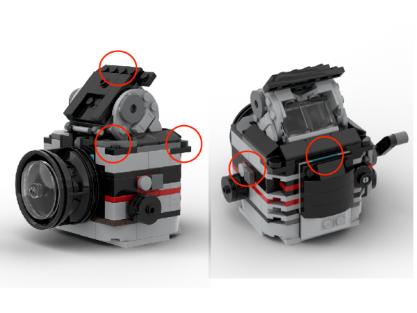 LEGO MOC-175500 31147 Medium Format Film Camera by zengogobrick ...