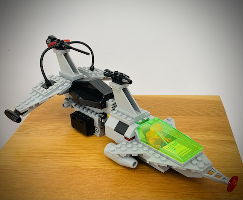 LEGO MOC-154906 Classic Space Reimagined: Gamma V Laser Craft 6891