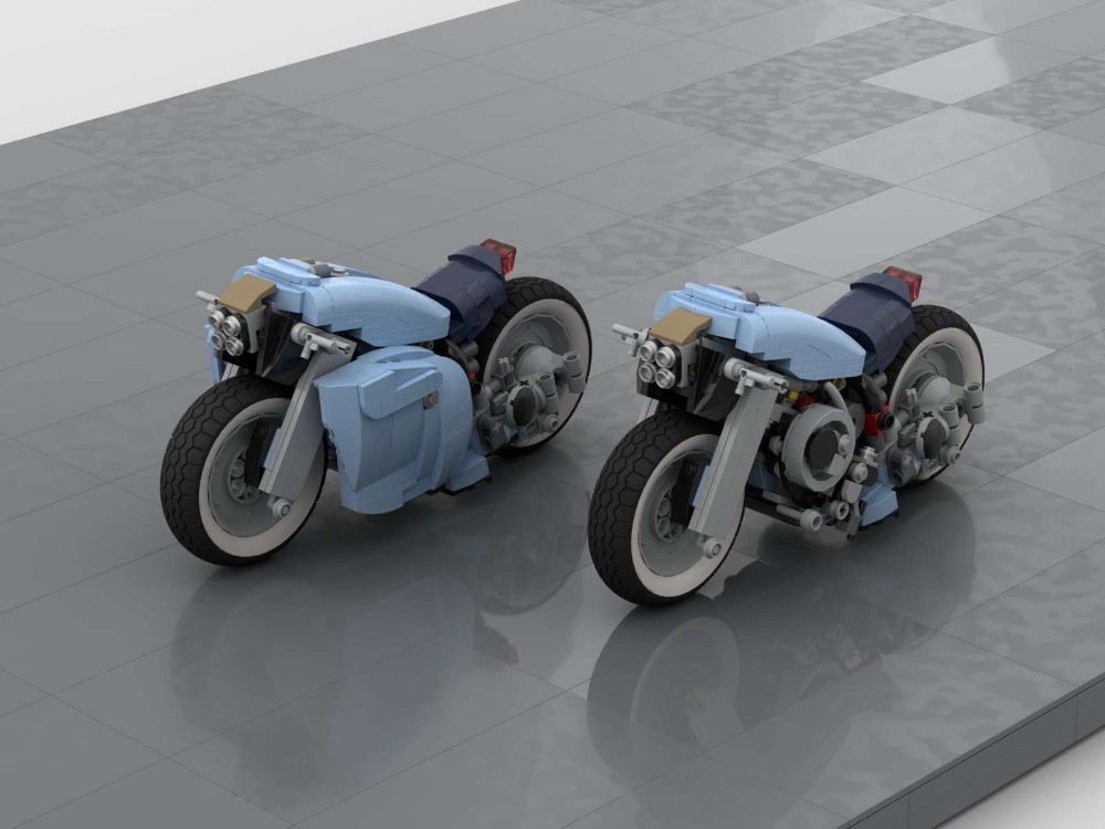 LEGO MOC-223640 Concept Bike: Vespa 10298 Lego Set Alternate Build