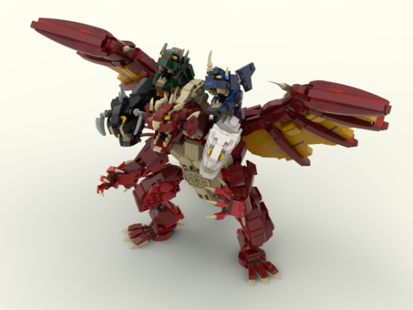 LEGO MOC-185136 Tiamat's Dice Tower - Tiamat by BowtiedTrombone ...