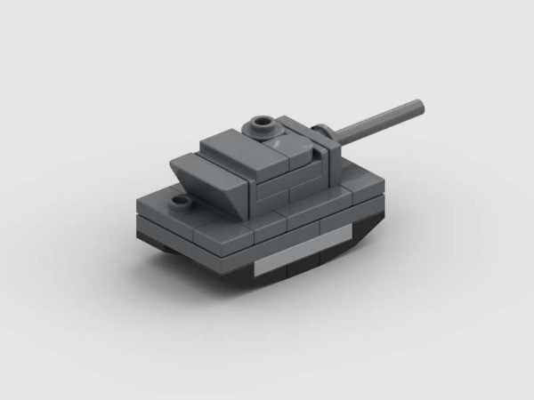 Lego Moc Micro Tank By Rodde Rebrickable Build With Lego