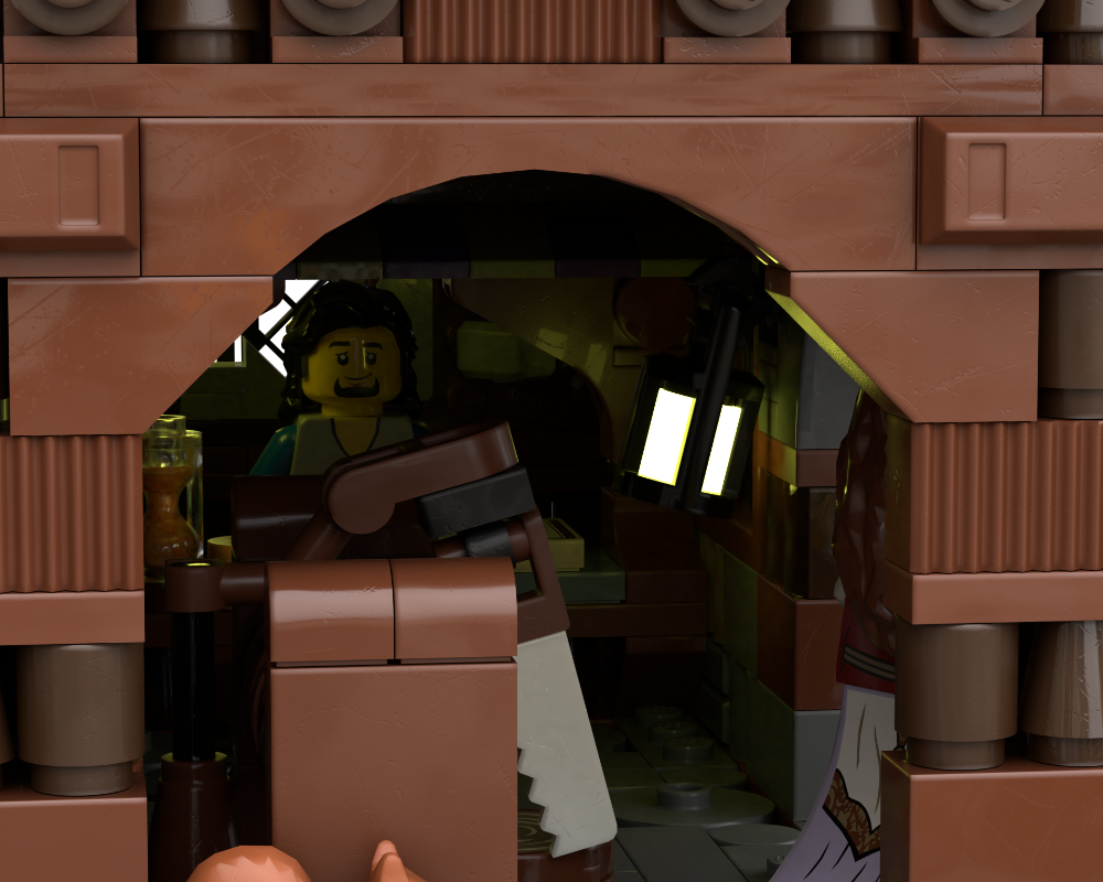 LEGO MOC-263858 MEDIEVAL MODULAR SERIES 1 - THE CRAFTSMAN'S WOODWRIGHT ...