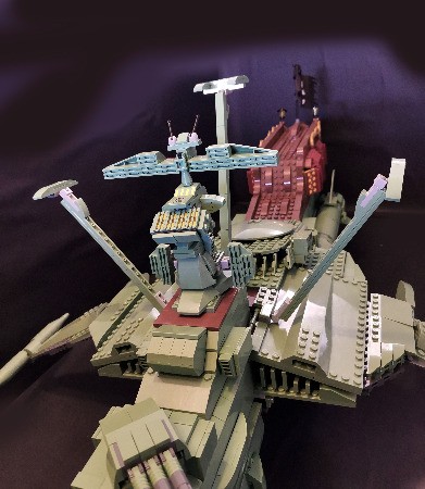 LEGO MOC-176358 ARCADIA SPACESHIP by Michel42 | Rebrickable - Build ...