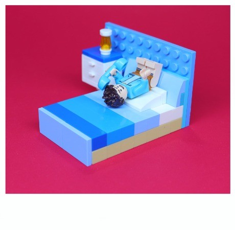 LEGO MOC-159153 Lego bed 02 - Rich kid model by bloco_de_ideias ...
