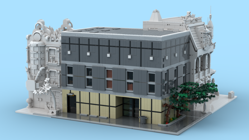 LEGO MOC THE OFFICE - Dunder Mifflin INC - 2302 bricks by