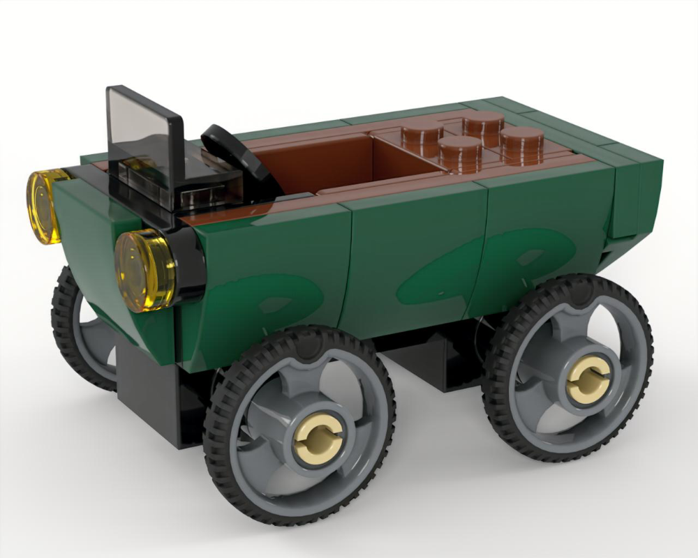 LEGO MOC-235192 Planter racer vintage soapbox car by Stud.ious ...