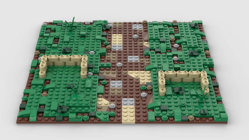 LEGO MOC-218467 Road Battle Plate by RMC1138 | Rebrickable - Build with ...