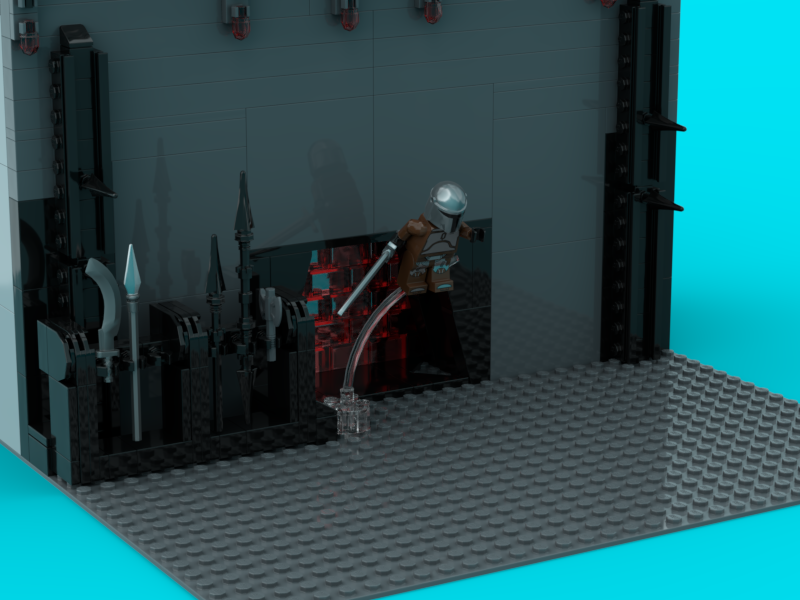 LEGO MOC-264476 The Arena Battle – Mando vs. Rotta (Star. Wars, The ...