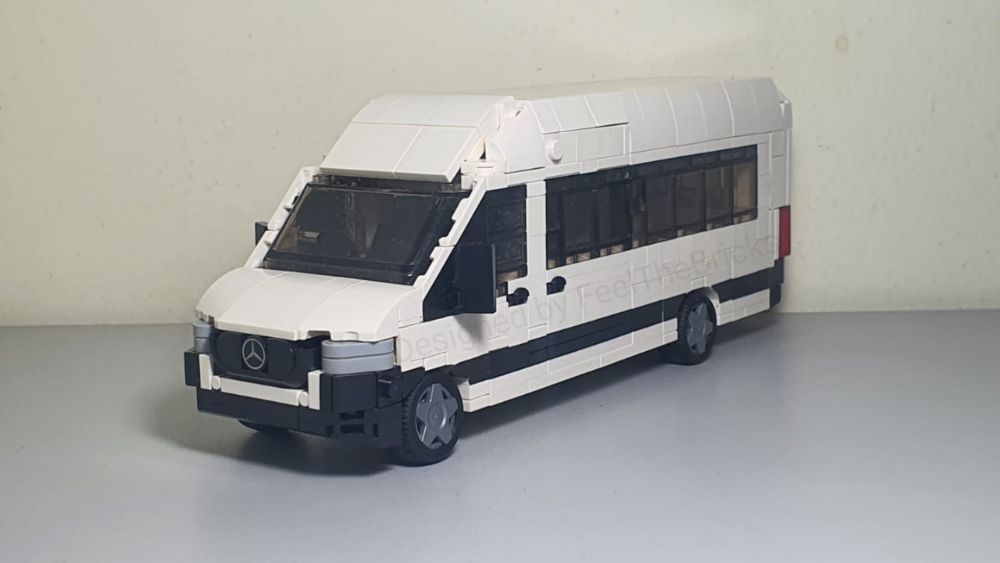 LEGO MOC-258980 Mercedes Sprinter Motorhome (7wide) by Feel The Bricks ...