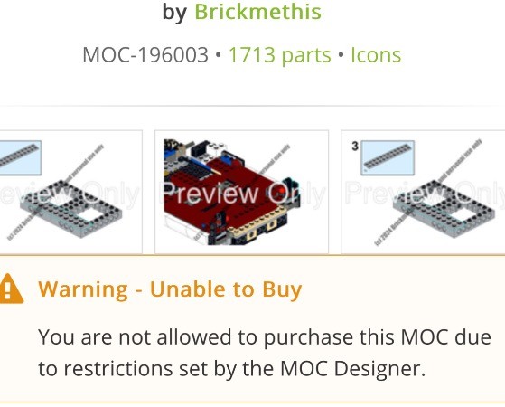 LEGO MOC-196003 Fixing the 10337 Countach by Brickmethis | Rebrickable ...