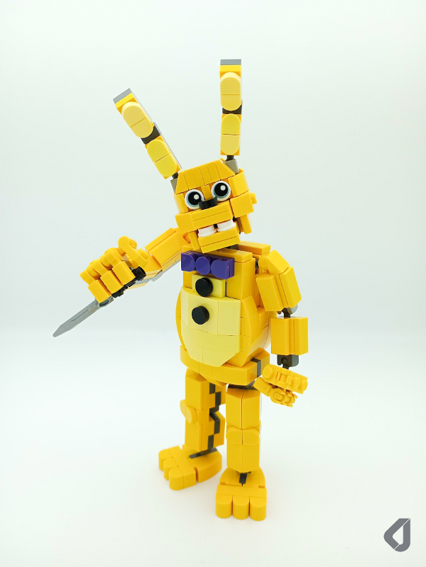 LEGO MOC-259358 Spring Bonnie by LukeJMOCs | Rebrickable - Build with LEGO