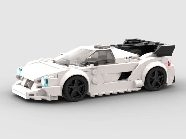 LEGO MOC modification lego speed champions koenigsegg jesko 76900 by  PezzidiLego