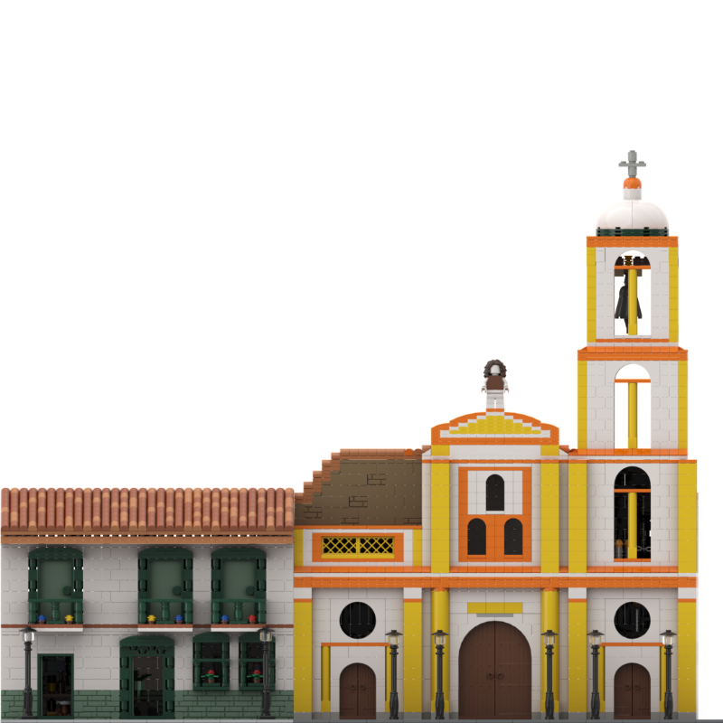 LEGO MOC-231182 Colombian Colonial House by daniels13ca | Rebrickable ...