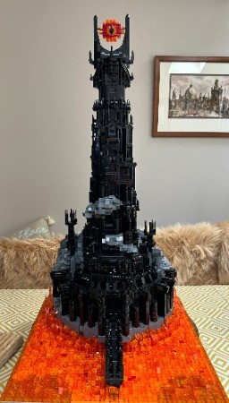 LEGO MOC LOTR: Barad-dûr by mielus | Rebrickable - Build with LEGO