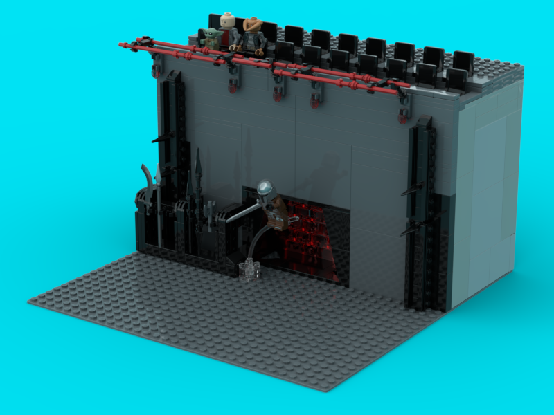 LEGO MOC-264476 The Arena Battle – Mando vs. Rotta (Star. Wars, The ...