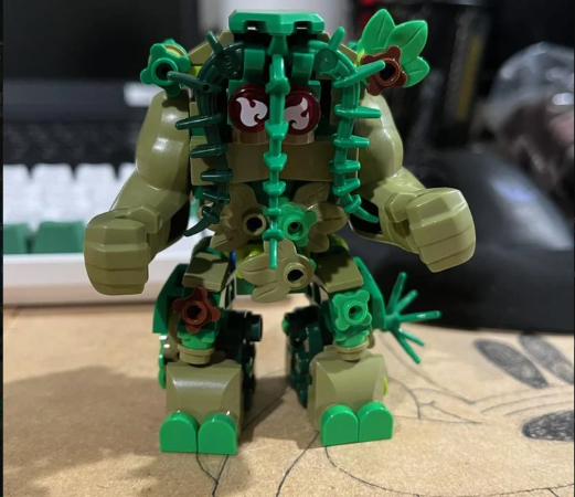 Custom Werewolf MOC made using real LEGO