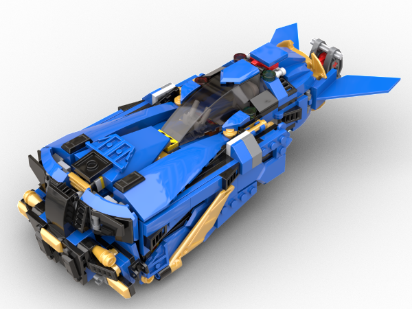 LEGO MOC Zane's Ice Bolt - LEGO Ninjago 70673 B model by