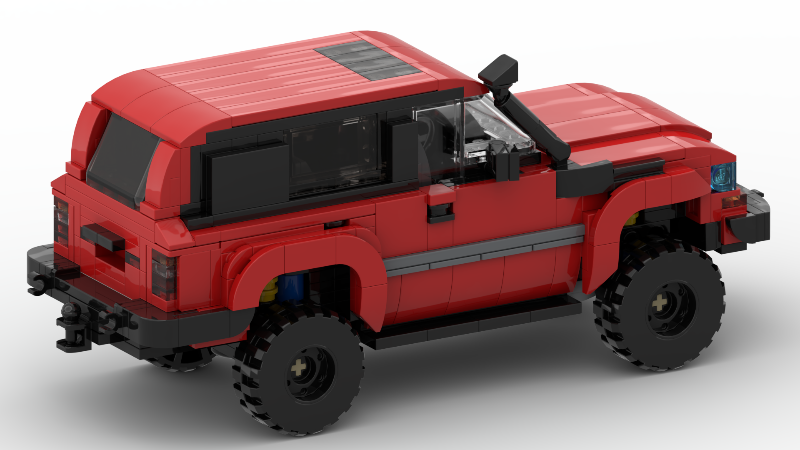 LEGO MOC 1996 Toyota Land Cruiser (J80) by housengarden | Rebrickable ...