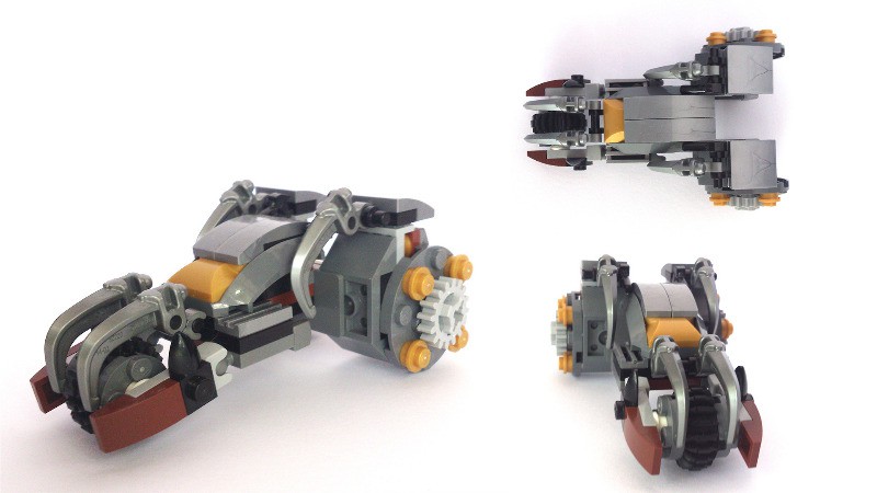 Lego Moc Mixel Klinkers Sf Vehicle By Ds3d 