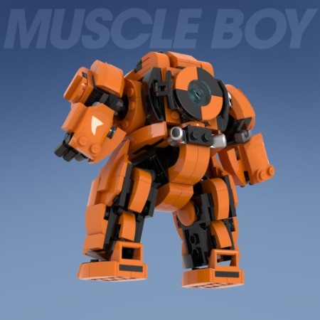 LEGO MOC-165177 MUSCLE BOY by choi_dambaek | Rebrickable - Build with LEGO