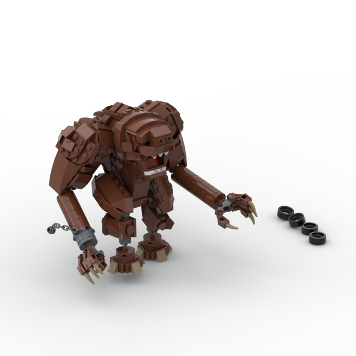 LEGO MOC-222738 Rancor by bricksstacked | Rebrickable - Build with LEGO