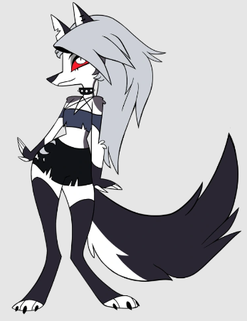 LEGO MOC Loona - Helluva Boss - Hazbin Hotel - hellhound by