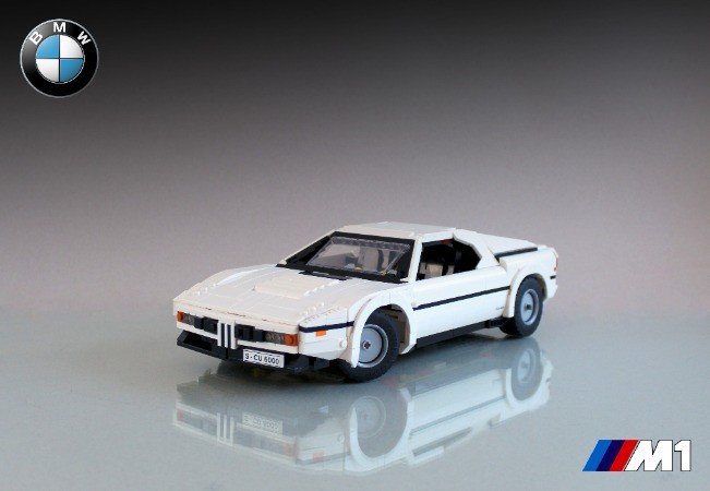 Une BMW M1 en Lego pour faire plaisir aux passionnés