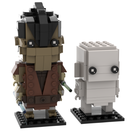 LEGO MOC Pong Krell Brickheadz by Ant0noo | Rebrickable - Build with LEGO