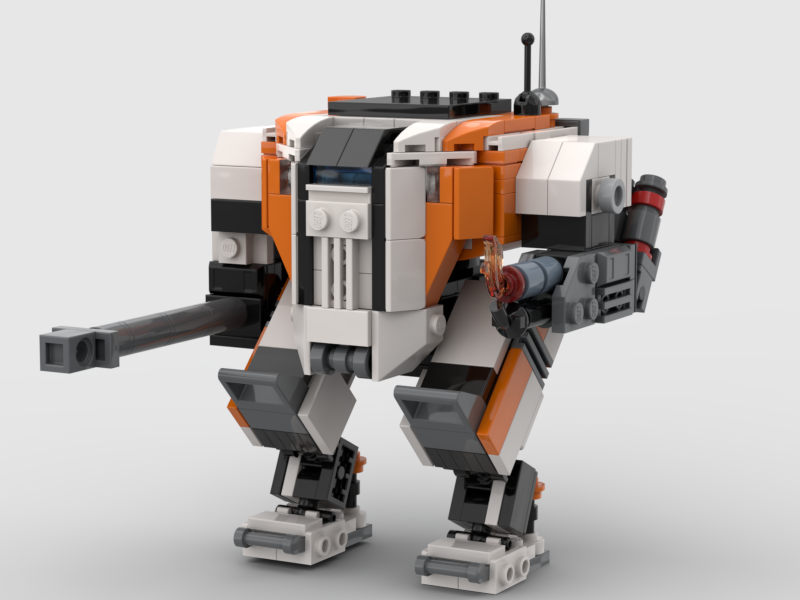 LEGO MOC-260962 Lumberer - Exo-51 (Helldivers 2) by HighlanderSc2