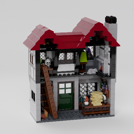 Lego Moc Medieval Apothecary By Mrnowack 