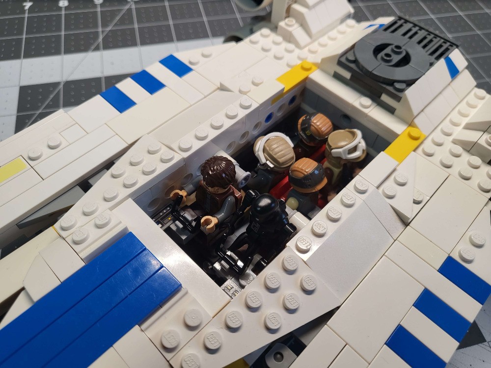 LEGO MOC Andor's White U Wing (2.0 Update) by BaufmanBricks ...